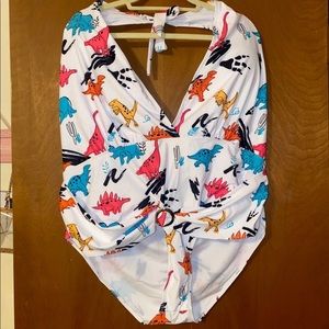 Plus Size One Piece Bathing Suit